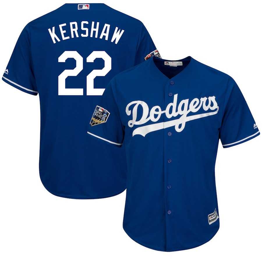 Dodgers 22 Clayton Kershaw Royal 2018 World Series Cool Base Player Jersey Dzhi,We sell and wholesale Dodgers 22 Clayton Kershaw Royal 2018 World Series Cool Base Player Jersey Dzhi on line form chian!